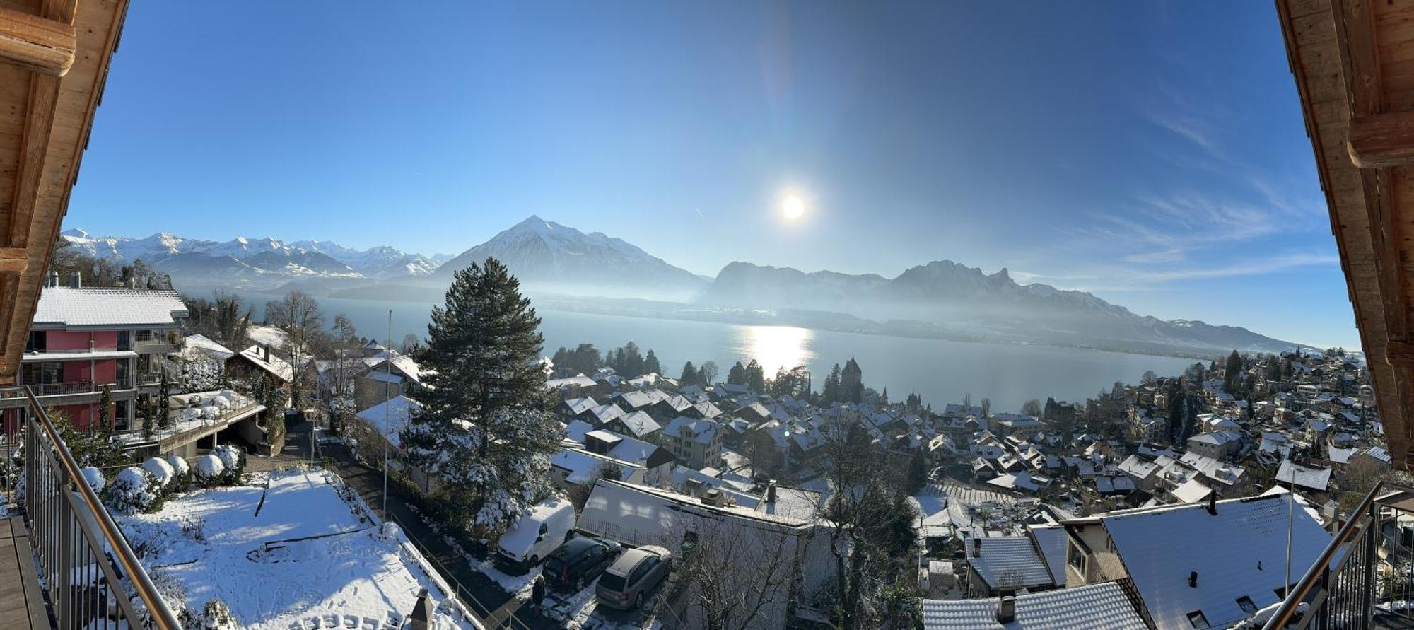 Burgheim Siesta Apartman Oberhofen Kültér fotó
