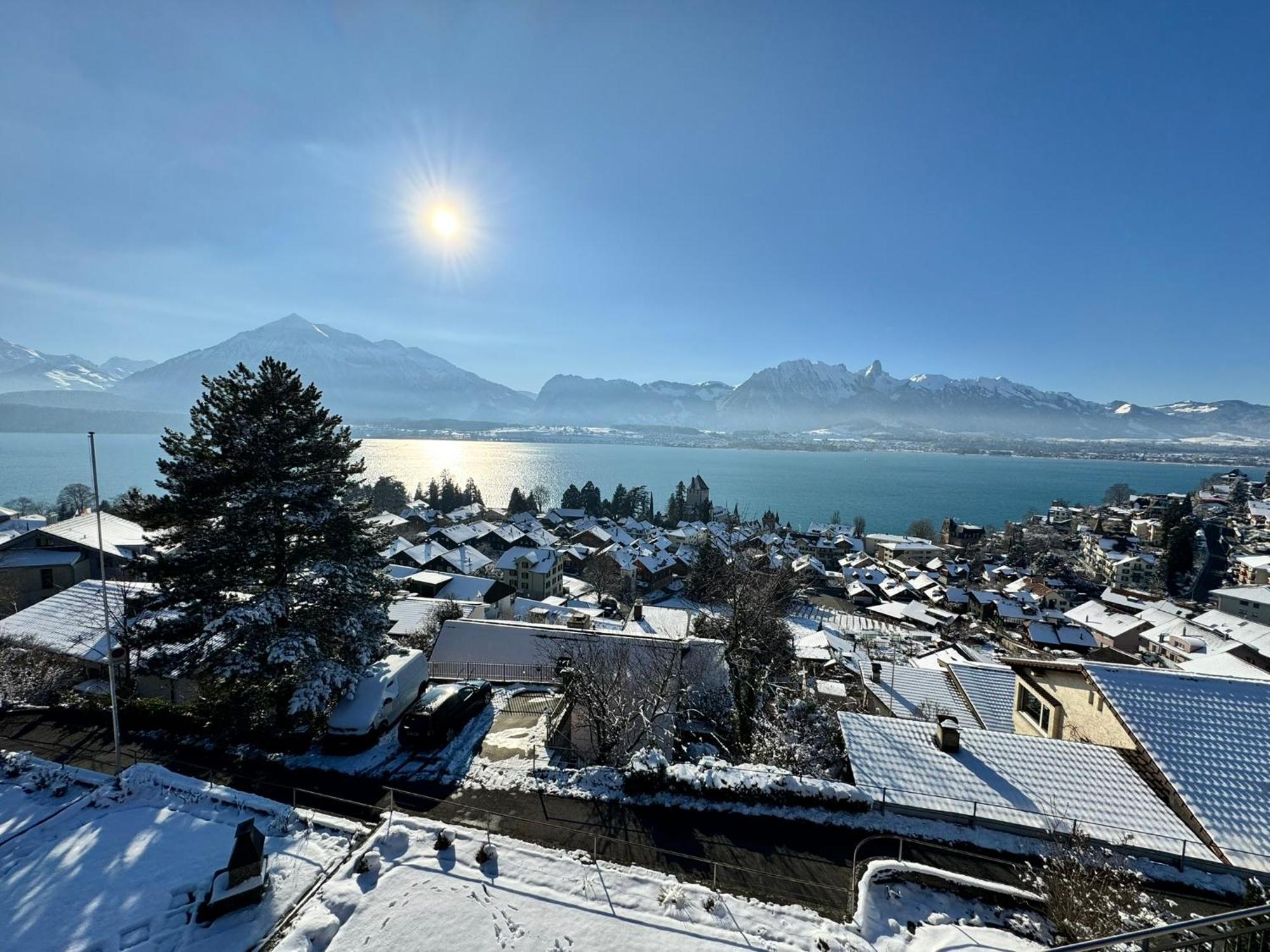 Burgheim Siesta Apartman Oberhofen Kültér fotó